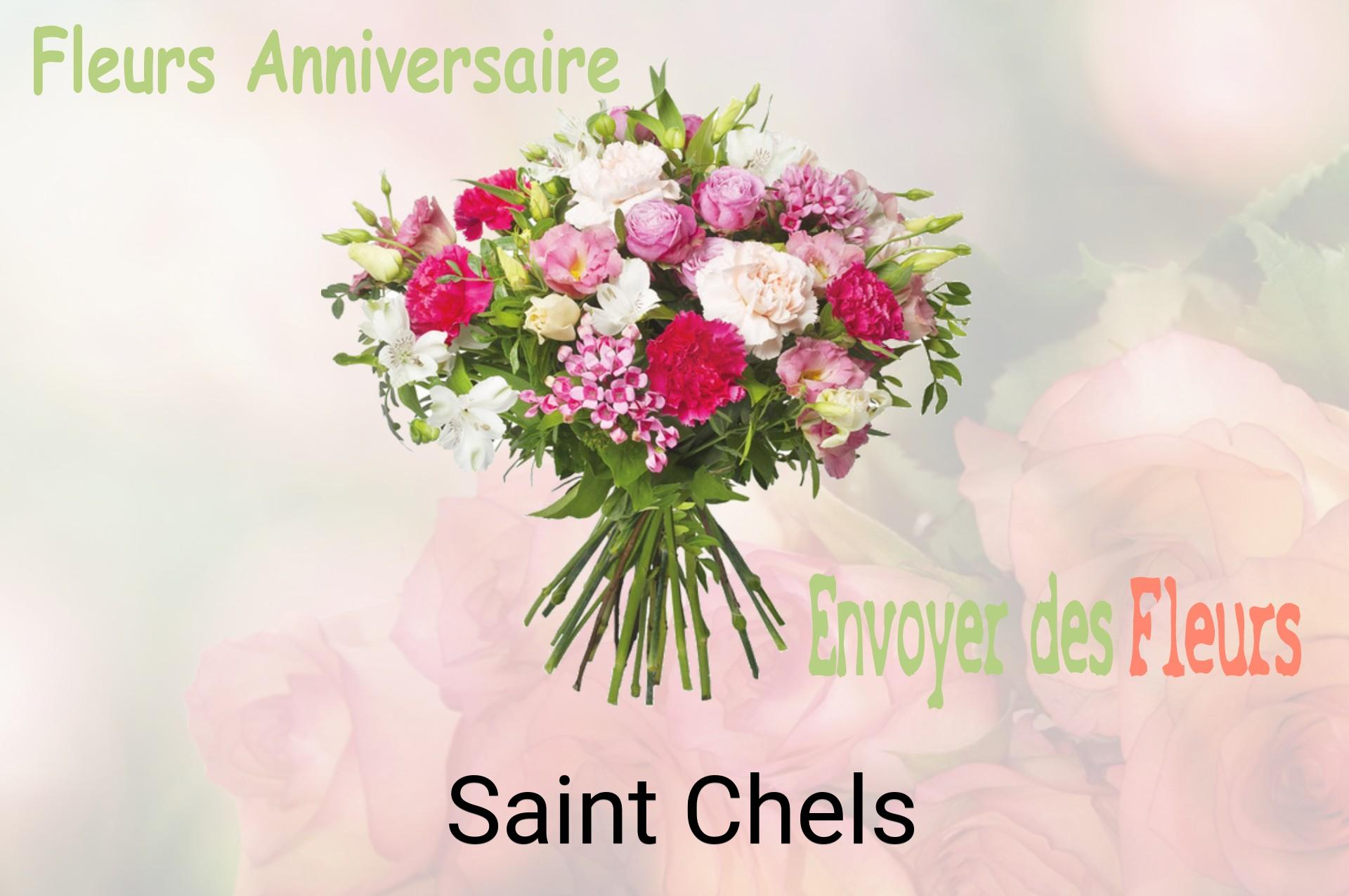 Bouquet de fleurs d’anniversaire livré à Saint-Chels