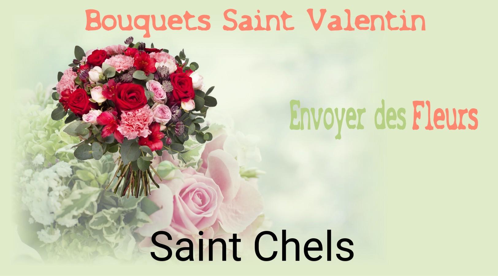 Roses de Saint-Valentin livrées à Saint-Chels